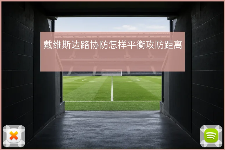 戴维斯边路协防怎样平衡攻防距离